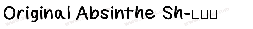 Original Absinthe Sh字体转换